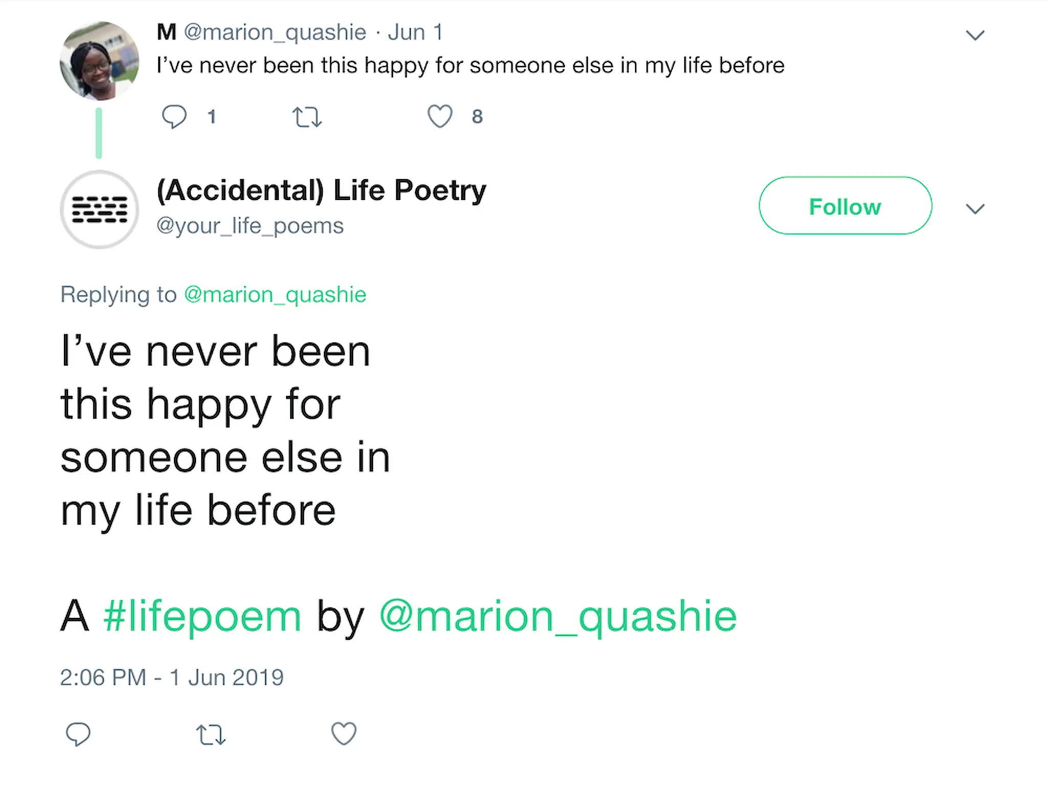 Twitter Poetry Detection